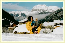 decouverte de la neige