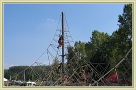 araignee en haut du mat