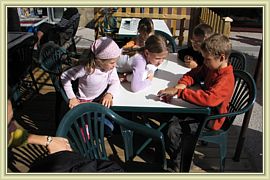 la table des jeunes