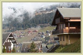 montagnes en automne
