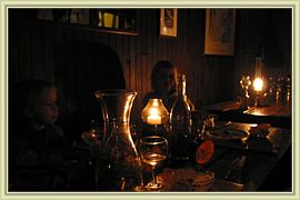 diner aux chandelles