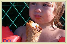 glace chocolat-melon