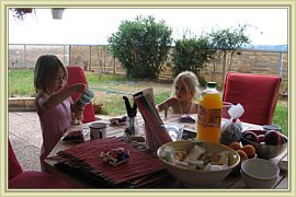 breakfast sur les hauteurs de nice