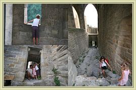 parcours sur les remparts