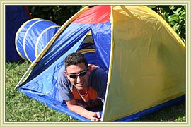 camping improvise