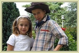 en costume
