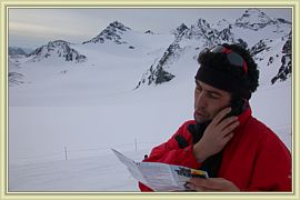 appeler les copains au bureau a 3200m