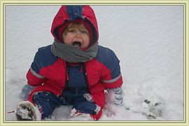 elle adoooooore la neige
