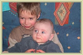 mon cousin et moi