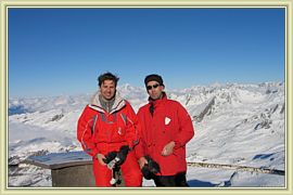 mont-blanc en arriere plan