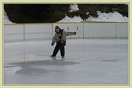 patinoire sans patins