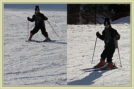 loulou a skis