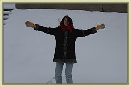 la neige