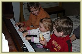 Amelie se met a la musique
