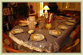 table de reveillon
