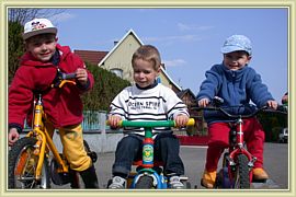 a bicyclette