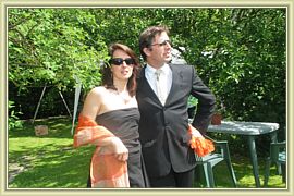 en avant pour le mariage
