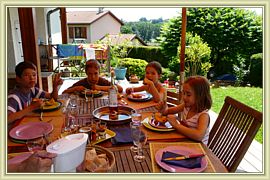 barbecue cote enfants