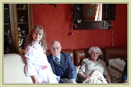 celia avec Odile et Dadoule