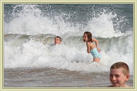 grosses vagues en mediterrannee