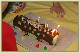 le gateau des 9 ans