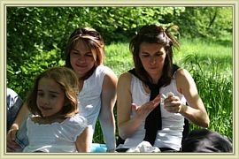 les filles en blanc