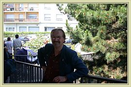 sven au balcon