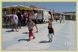 in the market