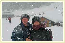 37 ans de mariage sous la neige