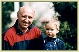 avec papy