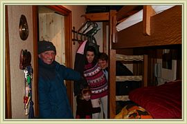 retour apres le ski
