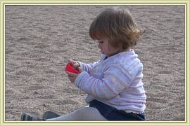 capucine en plein desert