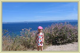 pose devant la mer