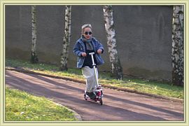 la route rouge en trott